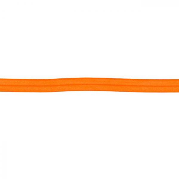 Elastisches Schrägband Polyamid Breite 15 mm - Orange